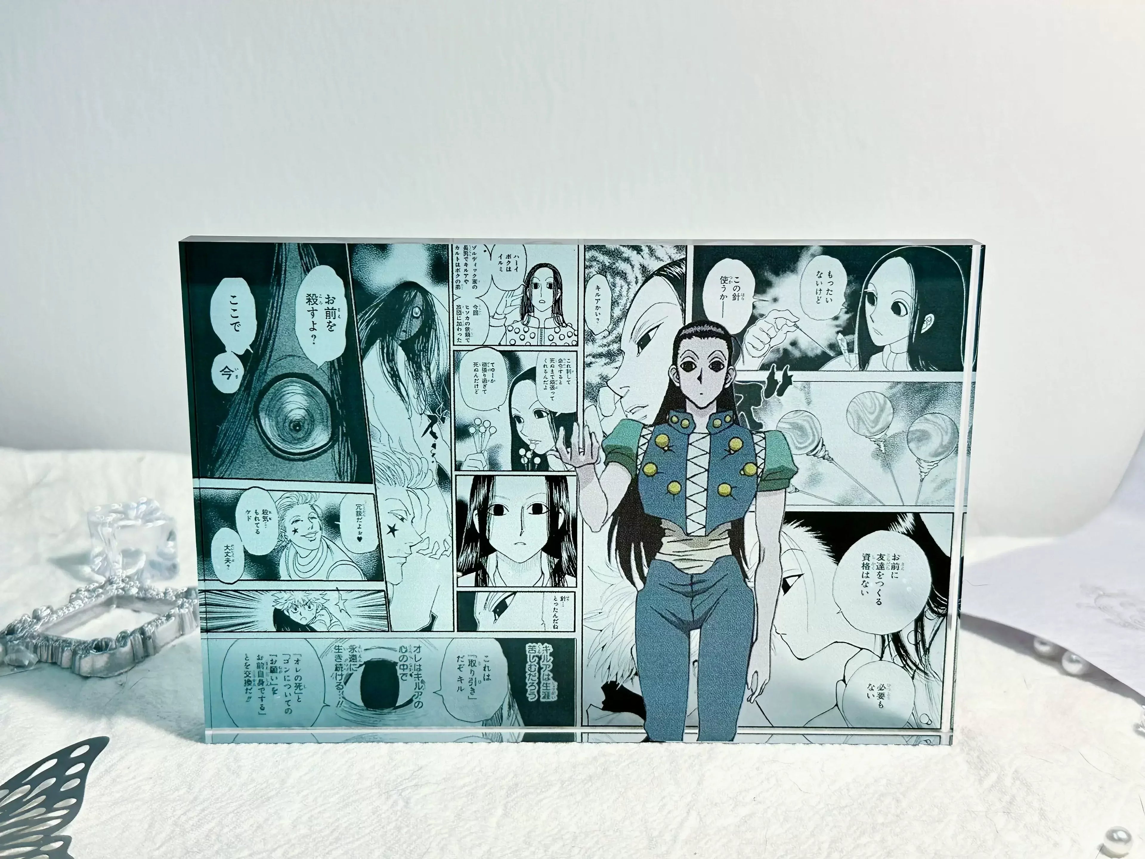 HUNTER×HUNTER Acrylic Stand Block Hisoka GON FREECSS Killua Zoldyck Anime HOBBY Goods Gift Animation Derivatives