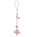 Y2K Heart & Bow Beaded Phone Charm