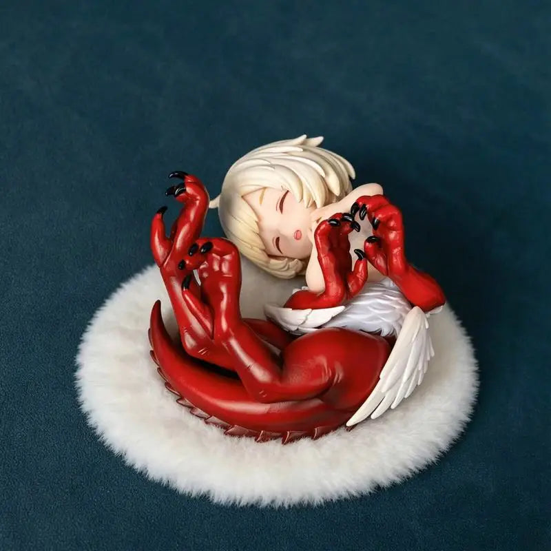 Anime Gk Figurine Synthetic Beast Falin, Lovely Girl Statue, Desktop Car Pc Case Ornament, Nice Birthday Collectible Toy Gift
