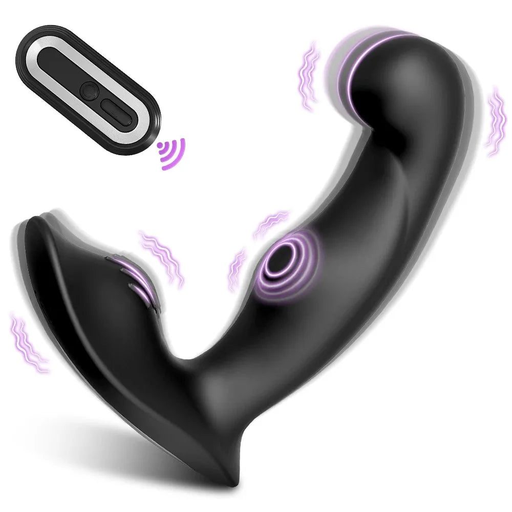 Remote-Control Vibrating Anal Plug – 10 Modes
