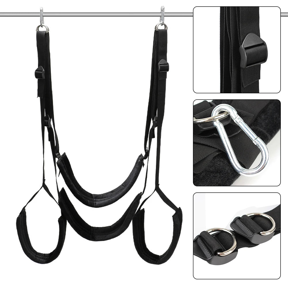 Adjustable Couple Swing with Wrist & Ankle Straps