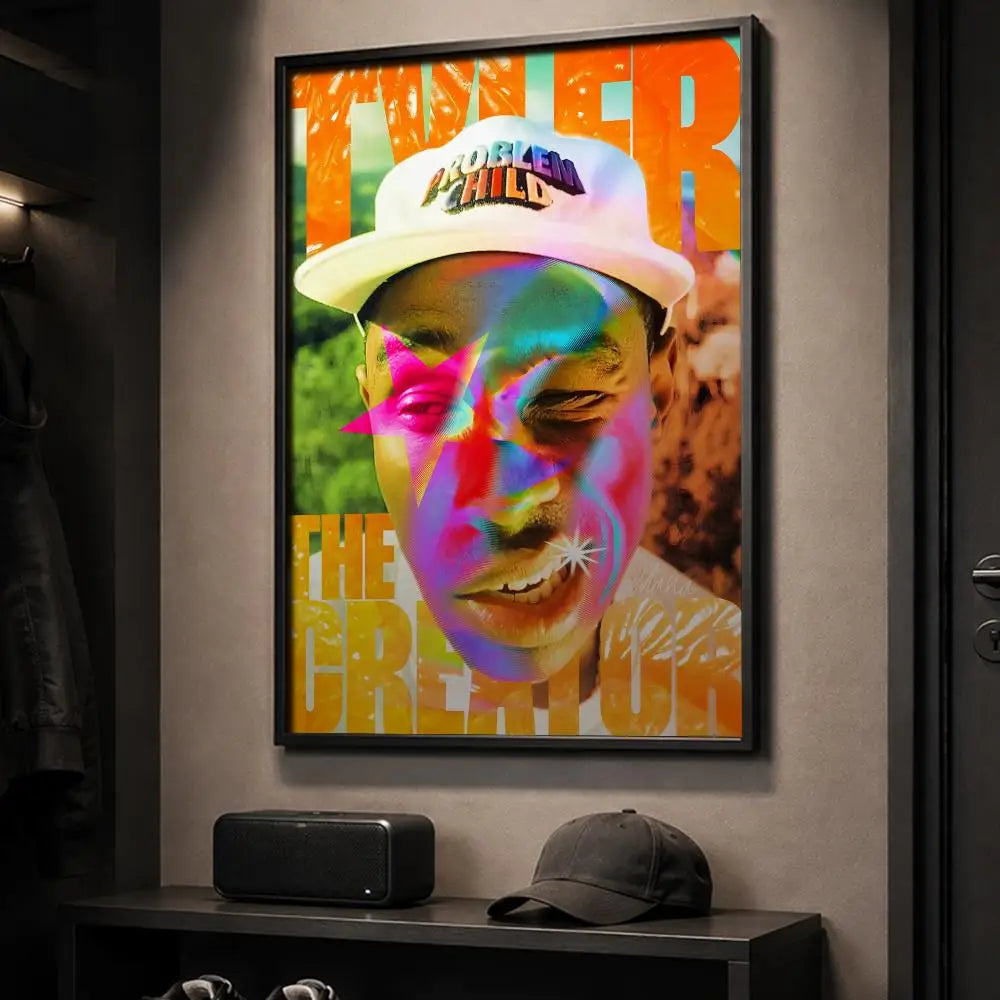 Tyler, The Creator Retro Wall Art Poster