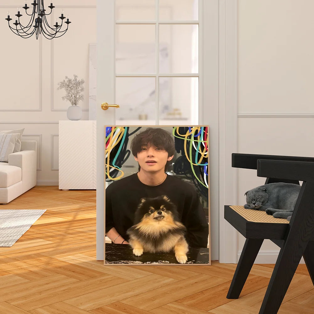 Kim Taehyung V “Layover” Wall Poster