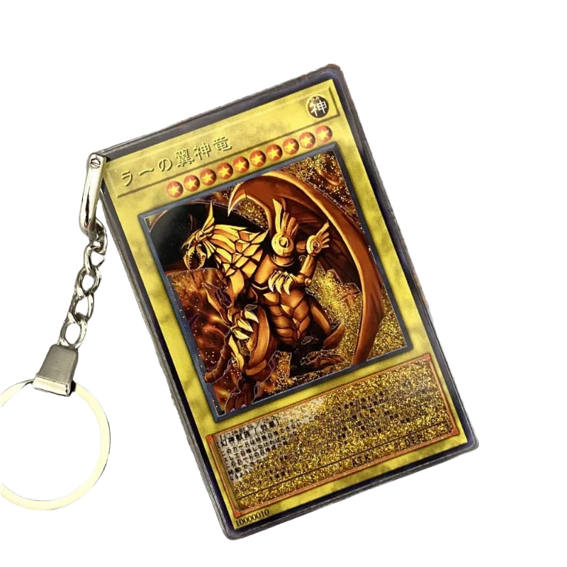 Yu-Gi-Oh! Character Keychain & Quicksand Card Charms