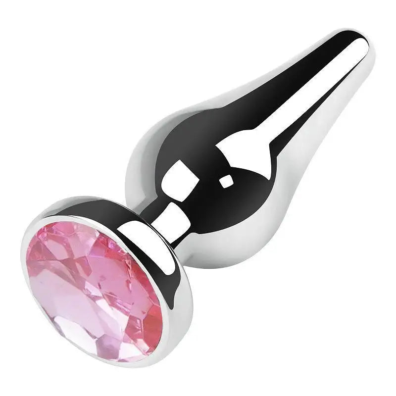 Jeweled Aluminum Alloy Anal Plug