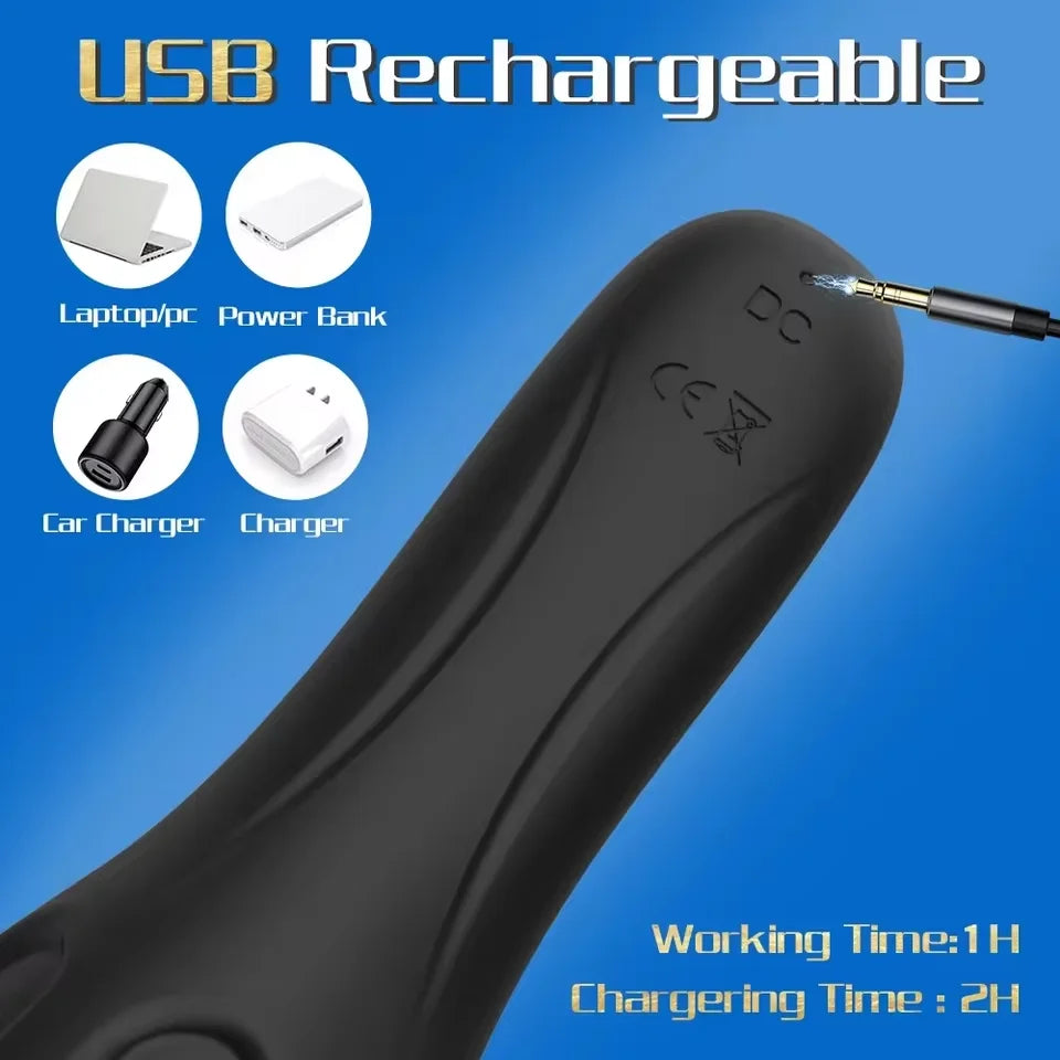 10-Mode Silicone Prostate Massager
