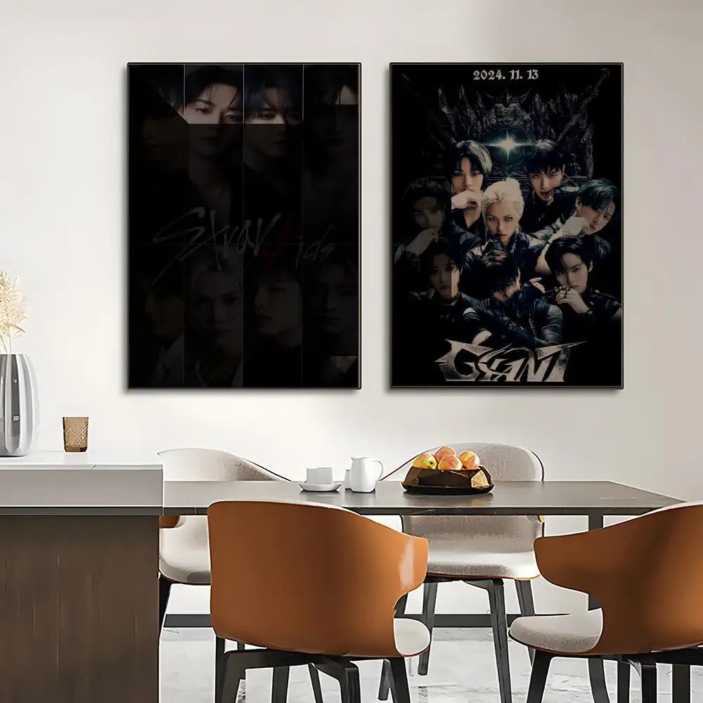 Stray Kids Waterproof K-Pop Wall Poster