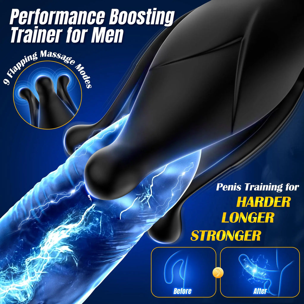 9-Mode Thrusting Prostate Massager