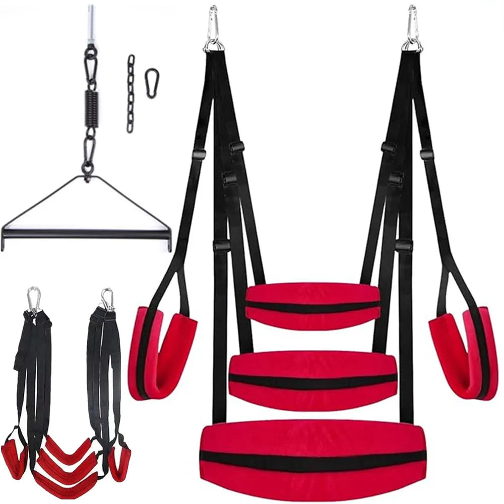 2-in-1 Door Swing & Adjustable Thigh Restraint Set