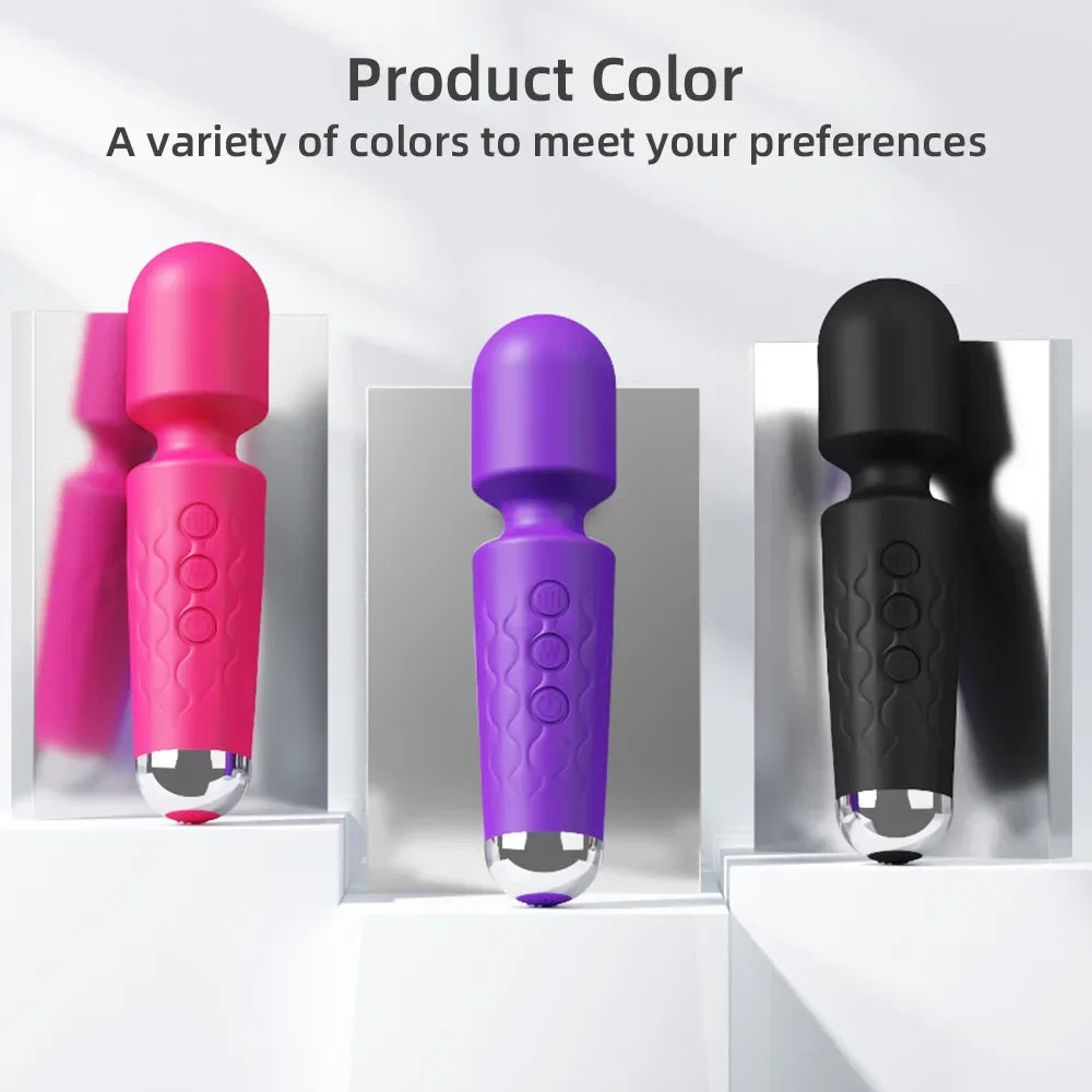 USB-Rechargeable Wand Vibrator