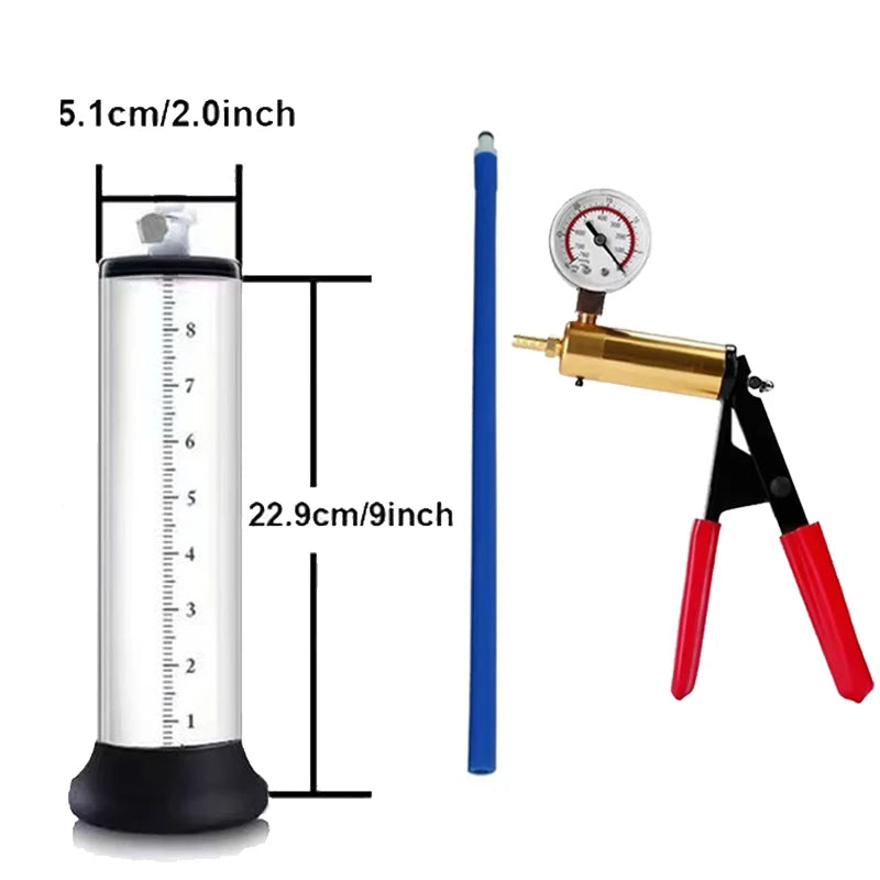 Acrylic Manual Vacuum Pump