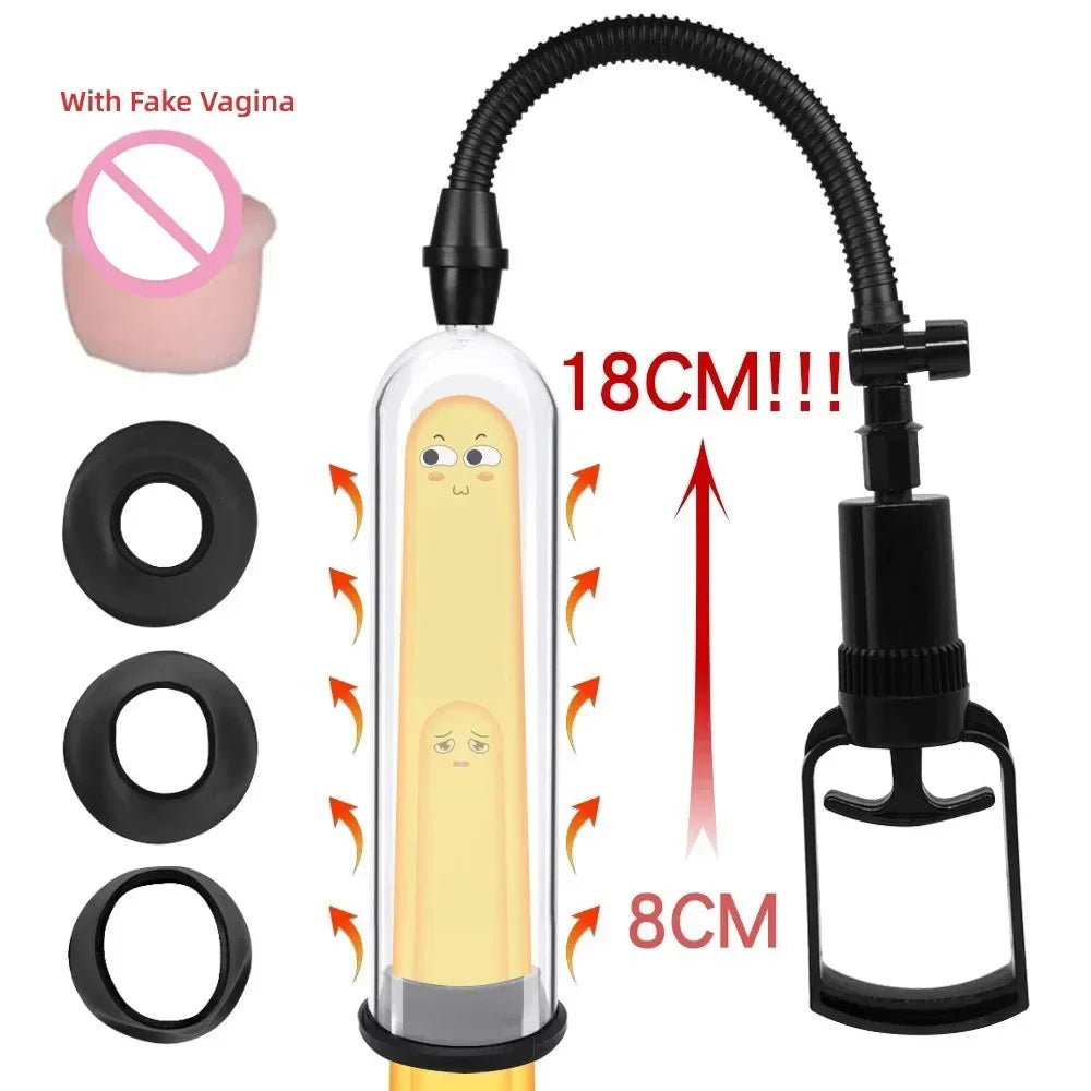 Manual Vacuum Pump for Men