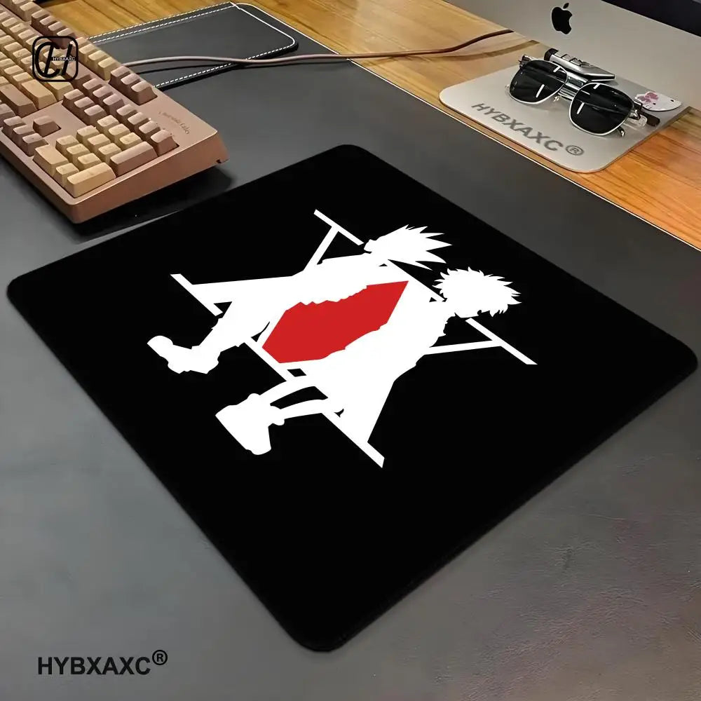 1pc Hxh Mousepad H-Hunter X Hunter Anime Mouse Pad XS Gaming Accessories Office Gamer Keyboard Desk Mat Non-Slip Laptop Rug