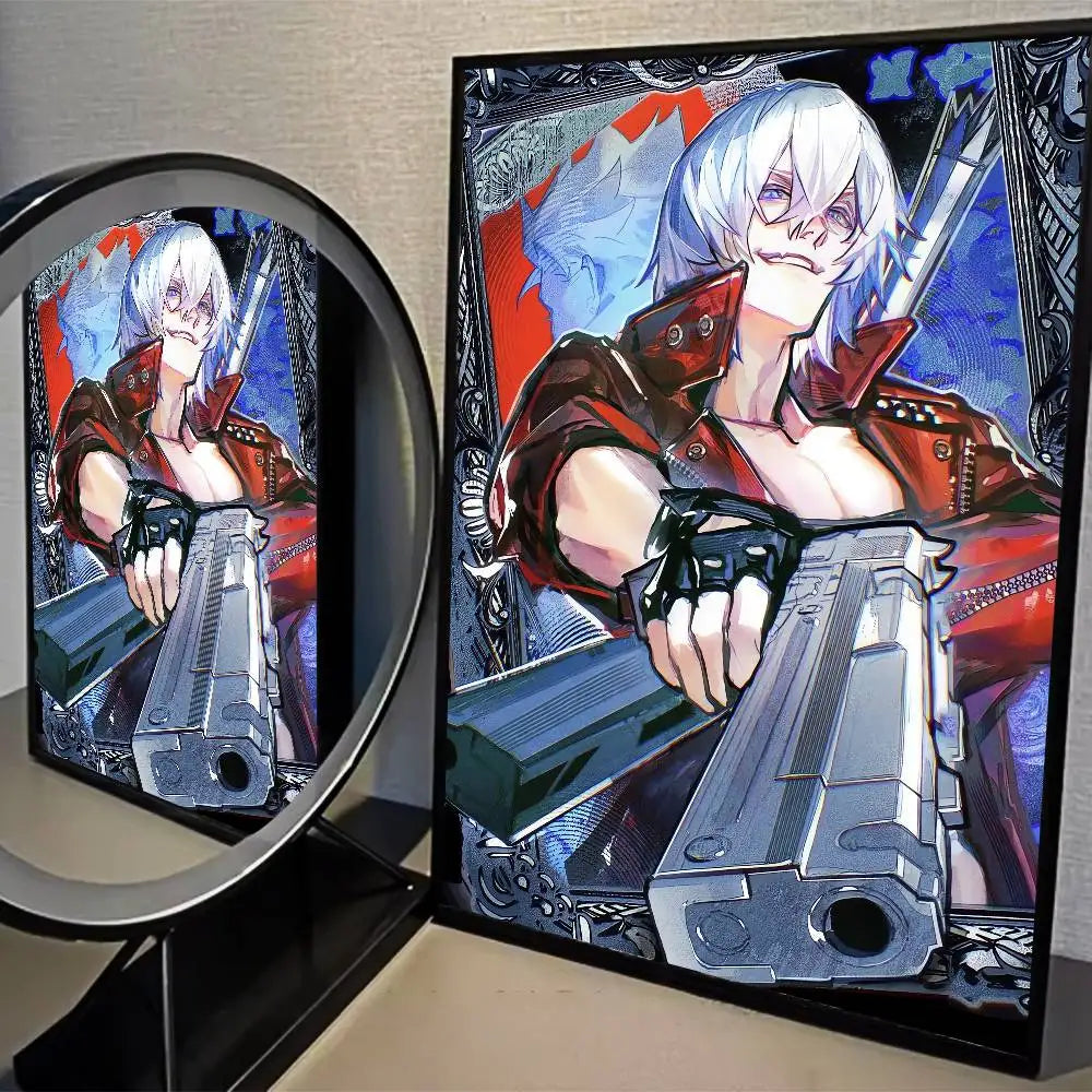 Devil May Cry Vintage Game Art Poster