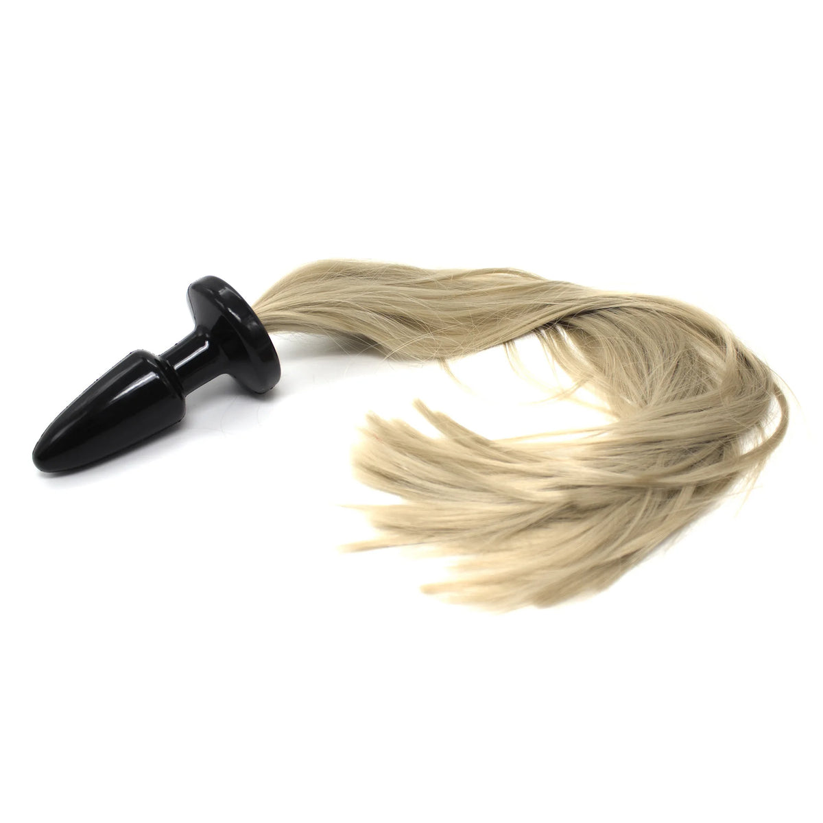 Blonde Ponytail Anal Plug