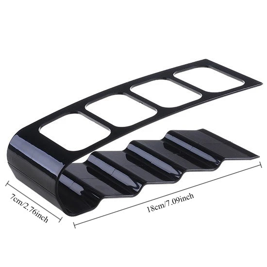 4-Compartment Remote Control & Desk Organizer