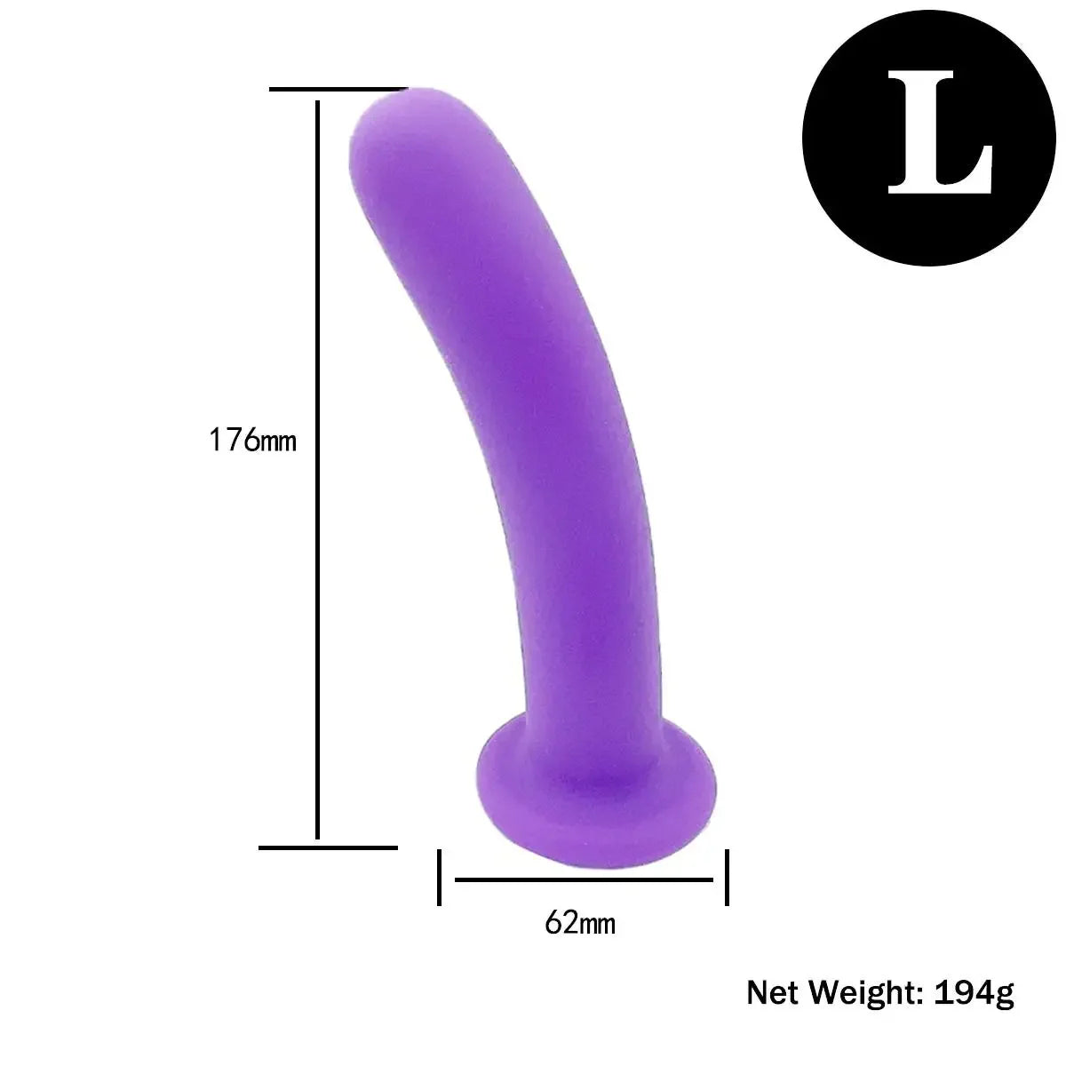 Soft Liquid Silicone Animal-Style Dildo & Plug