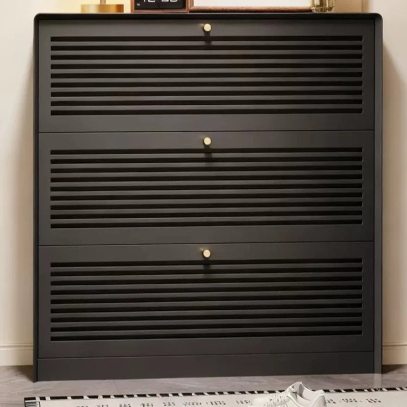 Narrow Corner Shoe Storage Cabinet