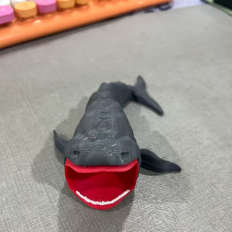 New Joint-movable Deep Sea Monster Figurines Strange Rare Marine Animals Home Room Desk Decor Ornament Model New Year Gift Craft