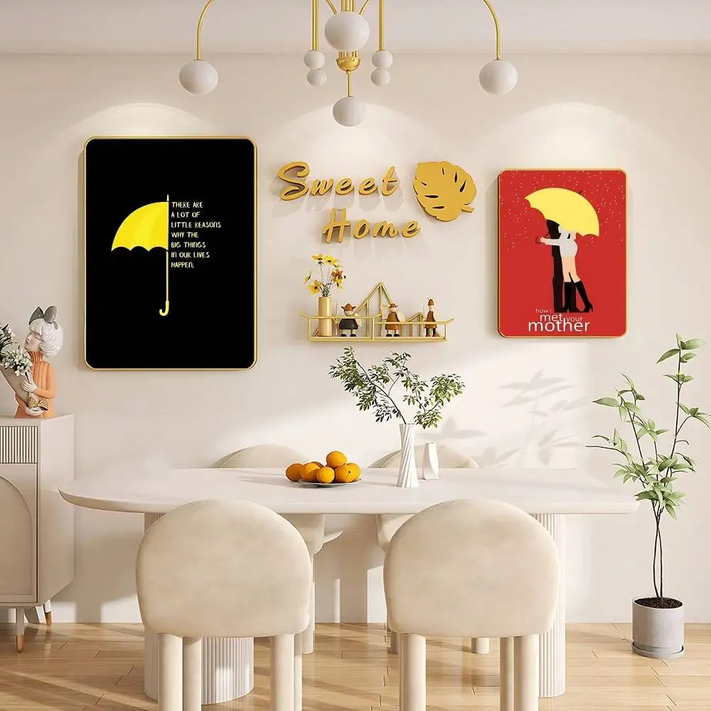 How I Met Your Mother Retro Wall Poster