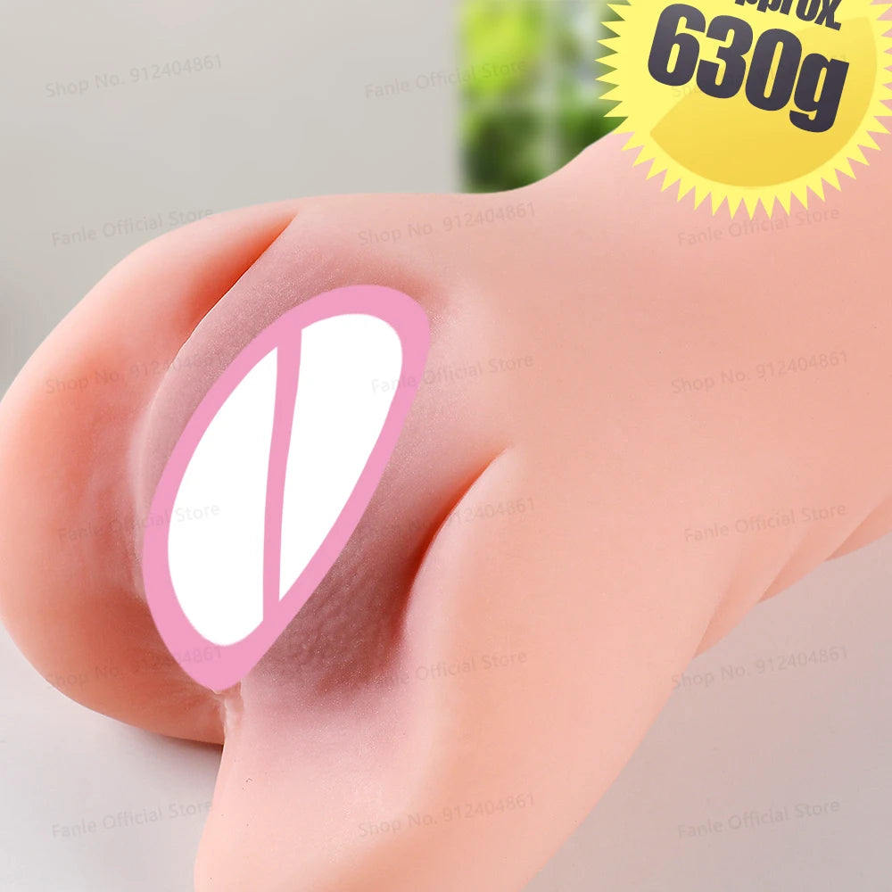 3D Textured Silicone Male Stroker