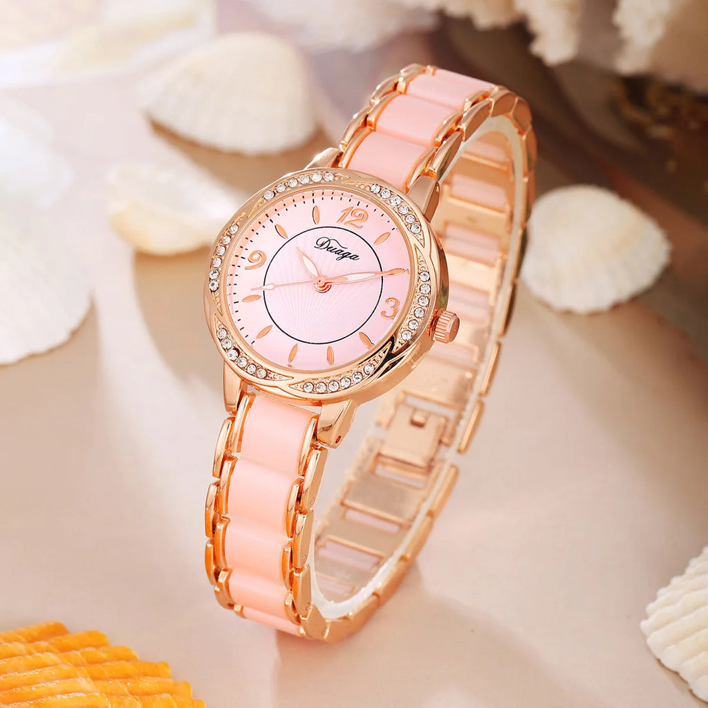 Women's Waterproof Bracelet Quartz Watch