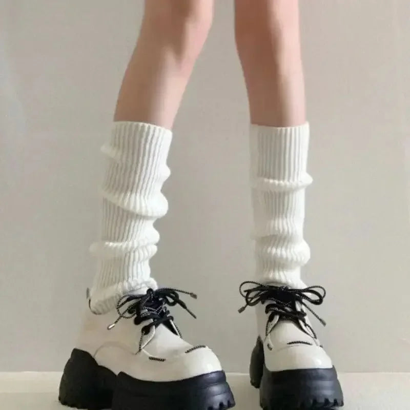 42/52/72cm Knit Lolita Leg Warmers