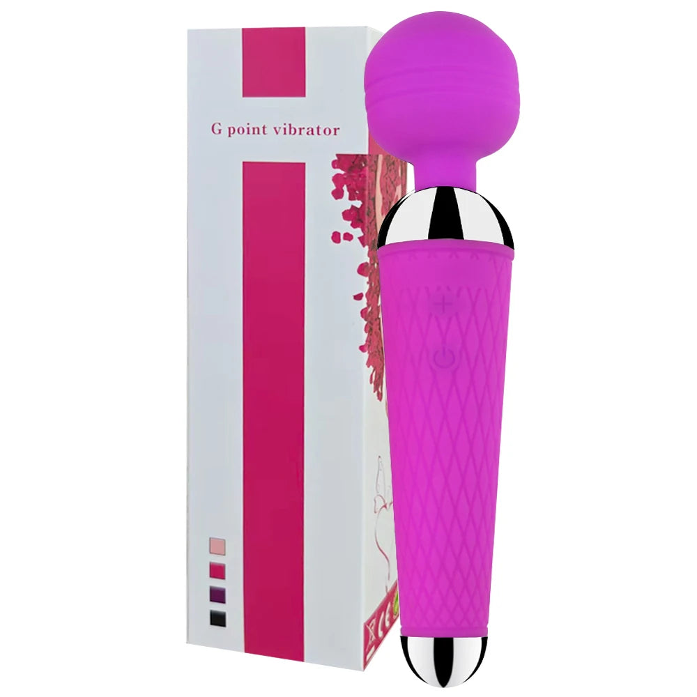 USB-Rechargeable Magic Wand Vibrator
