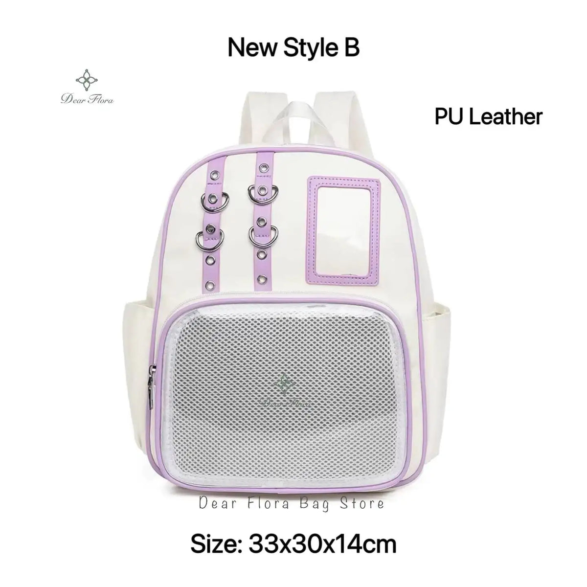 Y2K Mini Transparent Ita Backpack