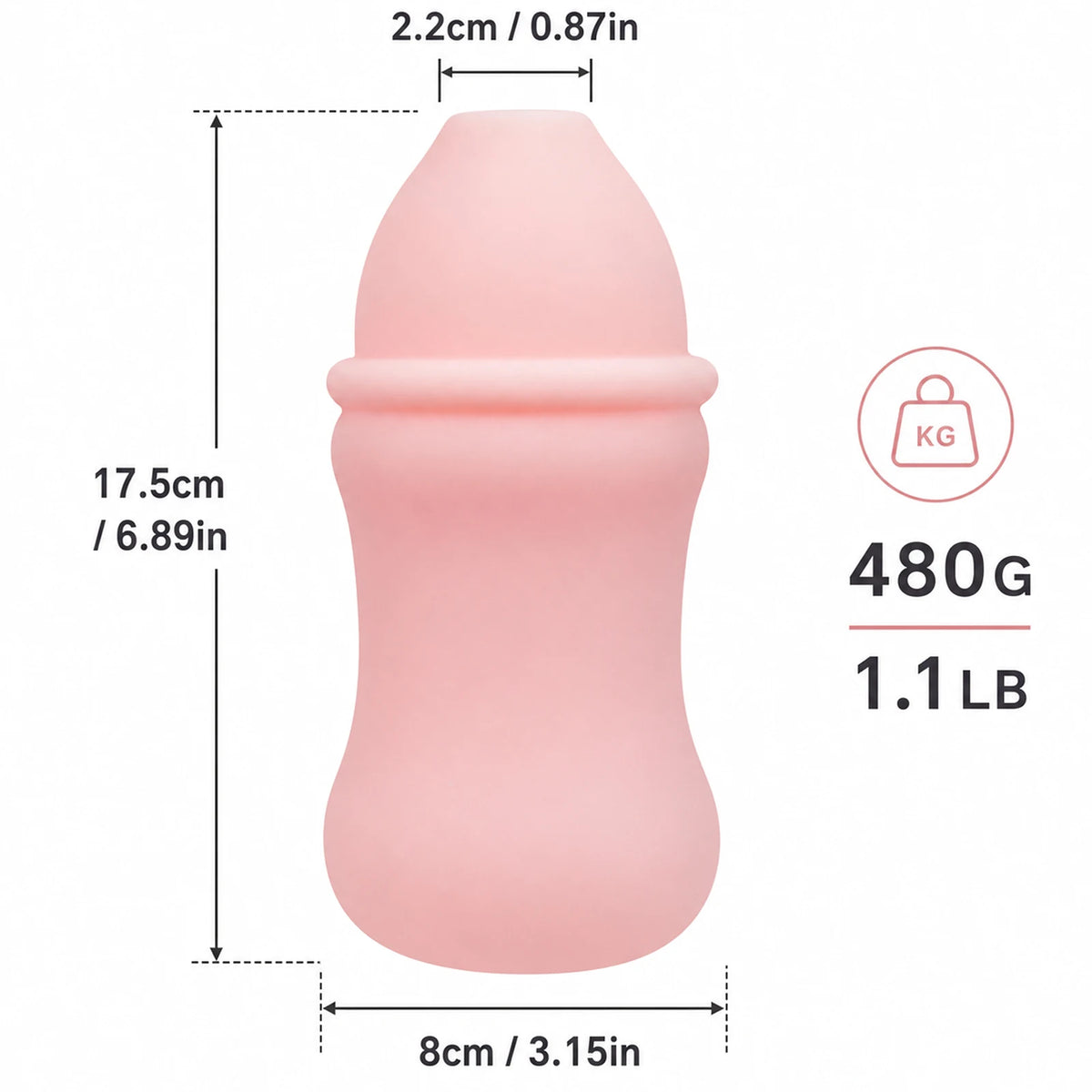 3D Textured Male Stroker Cup