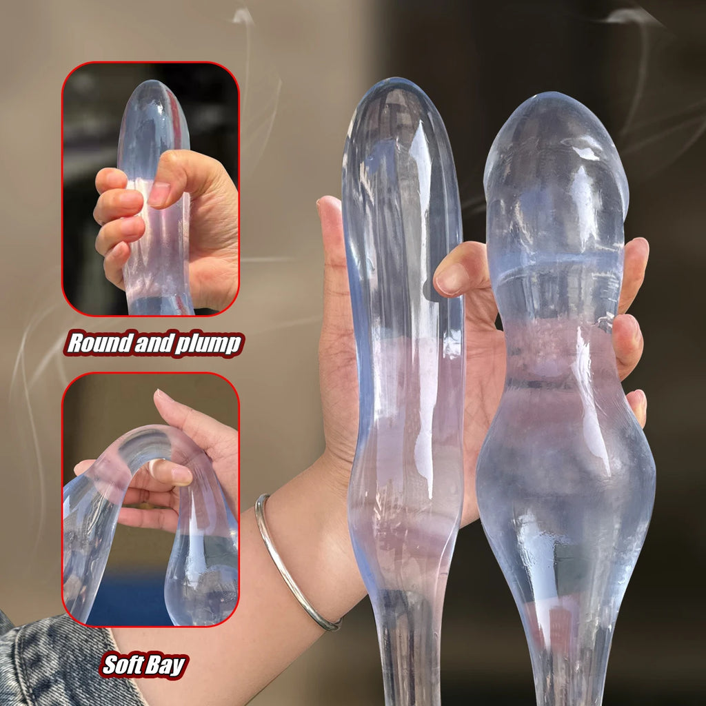 Double headed dildo, oversized, double penetration dildo, masturbation, vagina, anal plug, sex toy, female dildo, insertion type