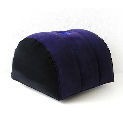 Portable Inflatable Flocked Positioning Wedge Cushion