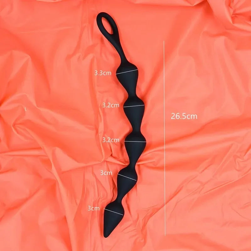 Silicone Anal Bead & Plug – Multiple Styles