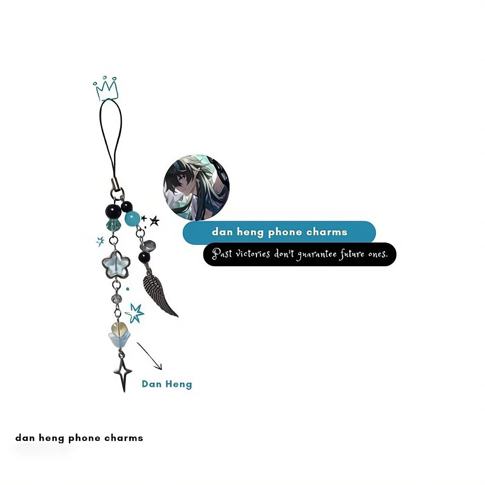 Honkai Star Rail Chara Inspired Phone Charms