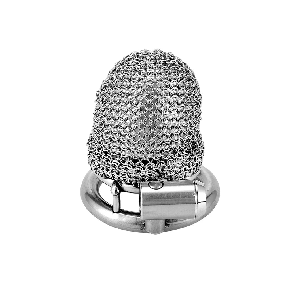 Mesh Stainless Steel Chastity Cage