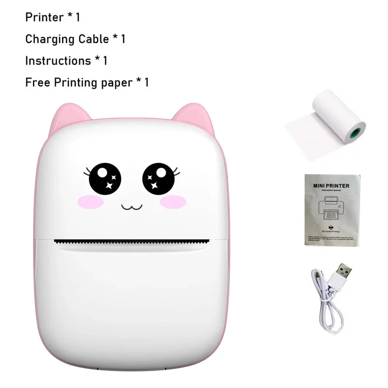 200 dpi Mini Bluetooth Pocket Thermal Printer