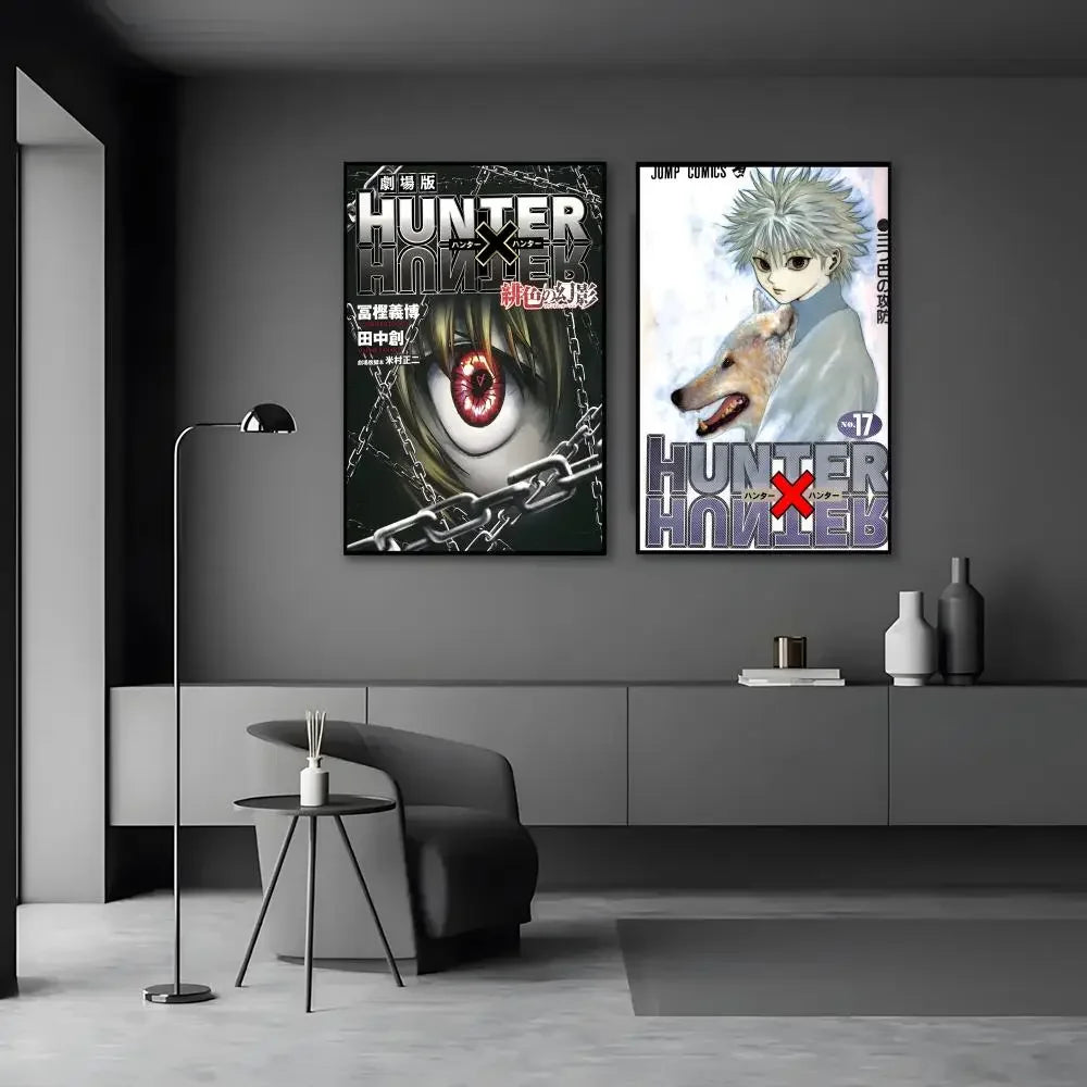 H-Hunter Hunter Poster High-quality vintage prints & posters for home, bar, cafe, aesthetic wall art.