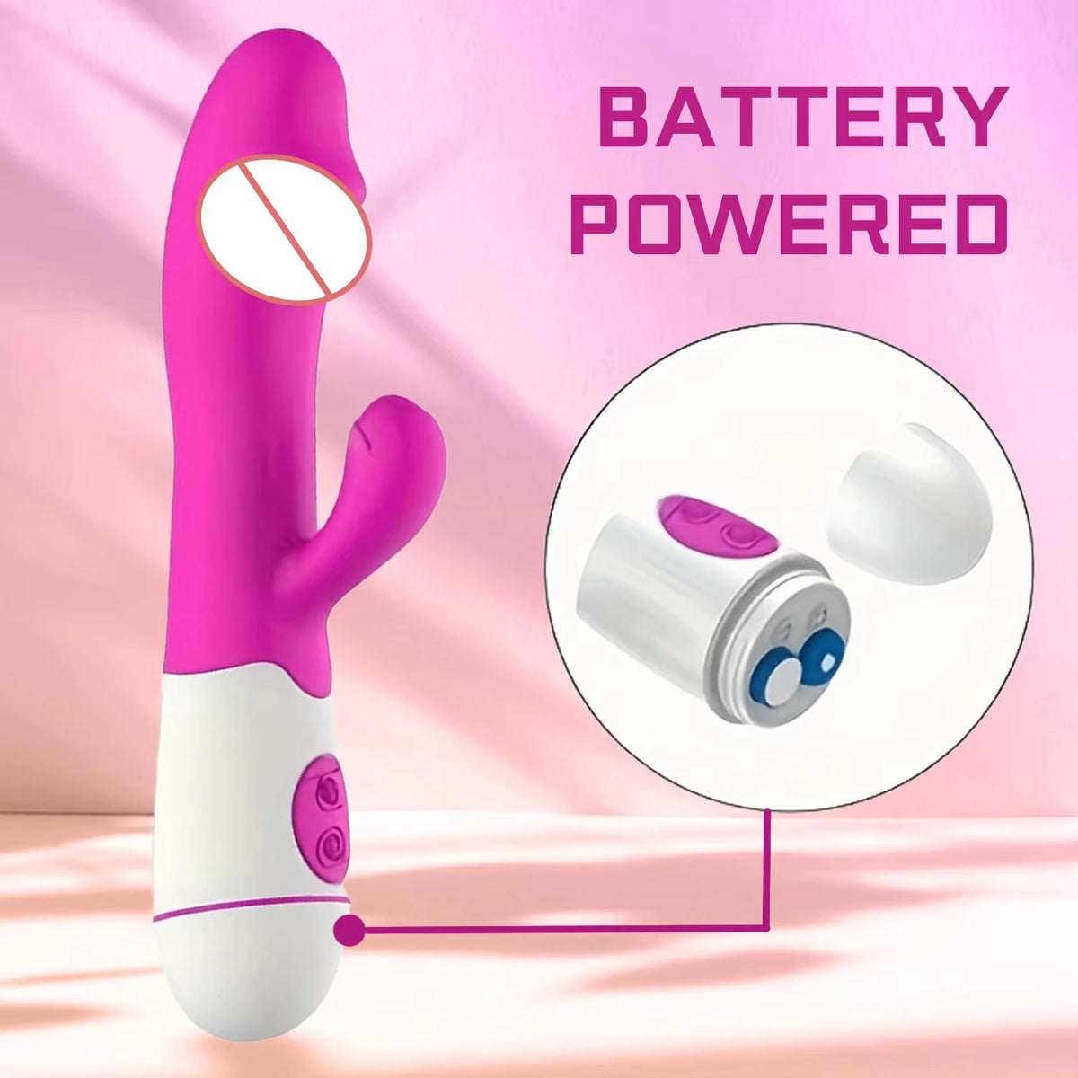 Powerful Dual-Stimulation Rabbit Vibrator