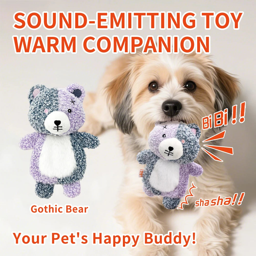 Small Animal Plush Squeaky Dog Toy