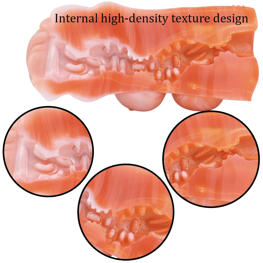 GEEBA Silicone Male Stroker Cup