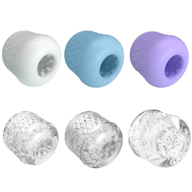 Portable Textured Silicone Male Stroker