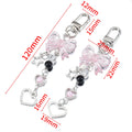 Y2K Bow, Heart & Star Phone Charm