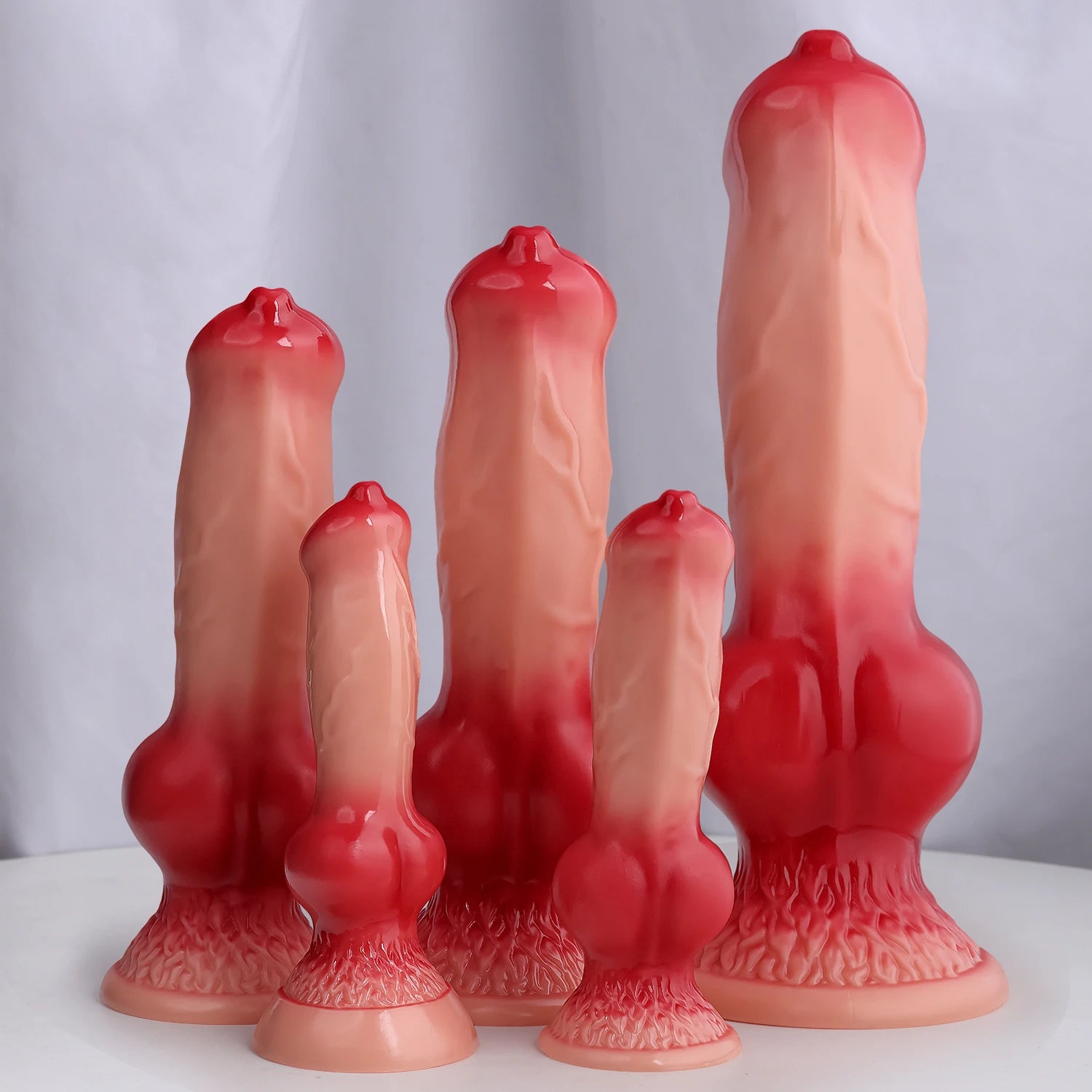 Huge Dildo Animal/Dog Dildo Realistic Penis with Suction Cup Big Butt Plug Giant Monster Cock Dick Adults Supplies for Men Women