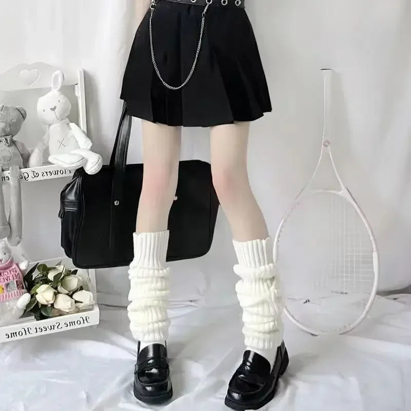 42/52/72cm Knit Lolita Leg Warmers