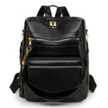 Backpack Purse for Women pu Large LadiesFashion Tassel Pu Leather Travel Backpack Purse Designer Ladies Shoulder Bags Waterproof