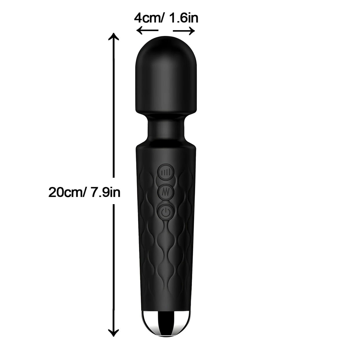 Waterproof Multi-Speed Magic Wand Massager