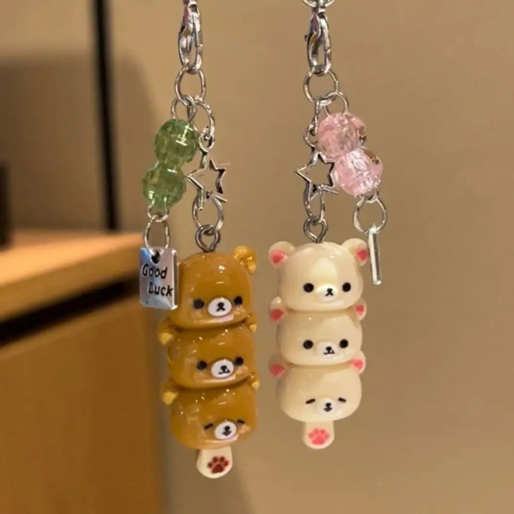 Kawaii Bear Phone & Bag Charm