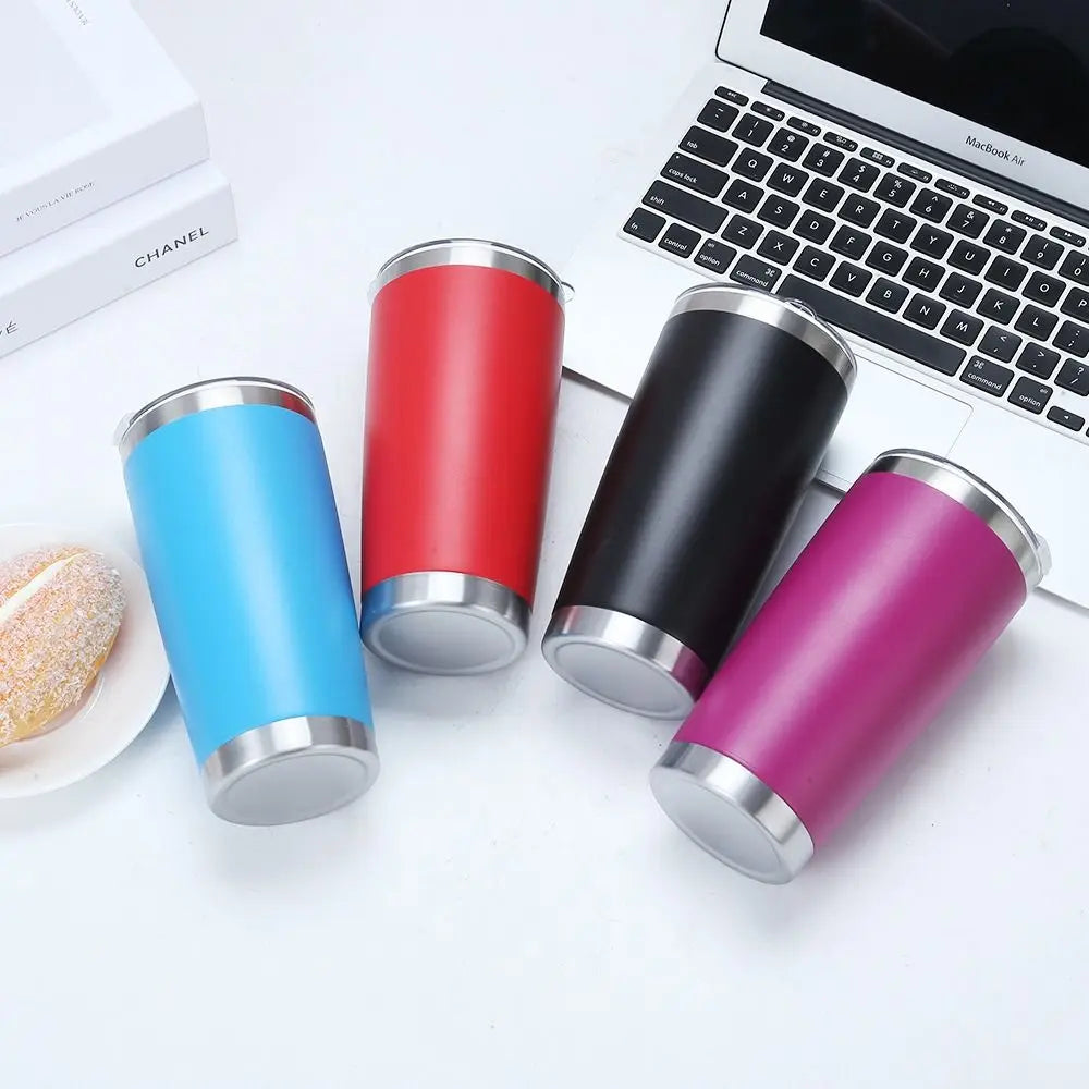 20 oz Leak-Proof Insulated Travel Tumbler with Lid
