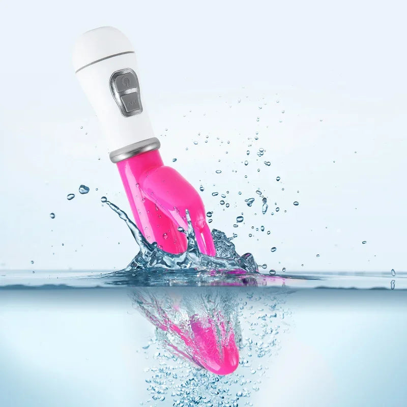 Quiet Rabbit Vibrator with Dual Stimulation