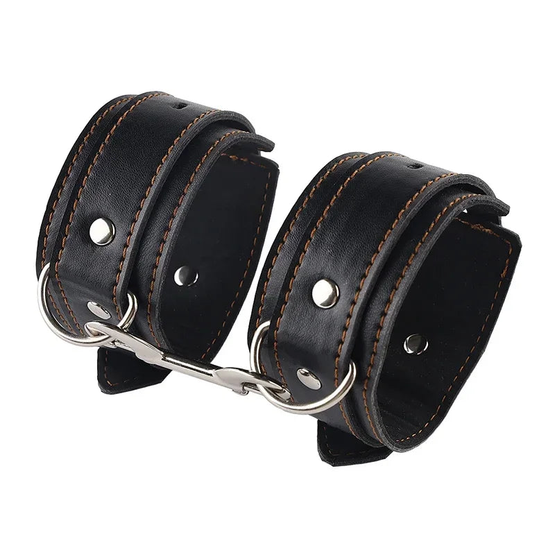 BDSM Anal Hook, Cuffs, Gag & Collar Set